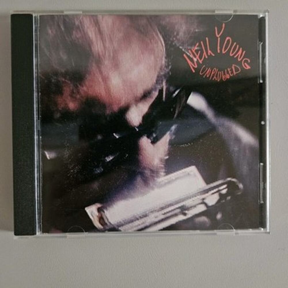 Neil Young - Unplugged CD (1993) MTV - Rock Folk Acoustic - Vtg Physical Music